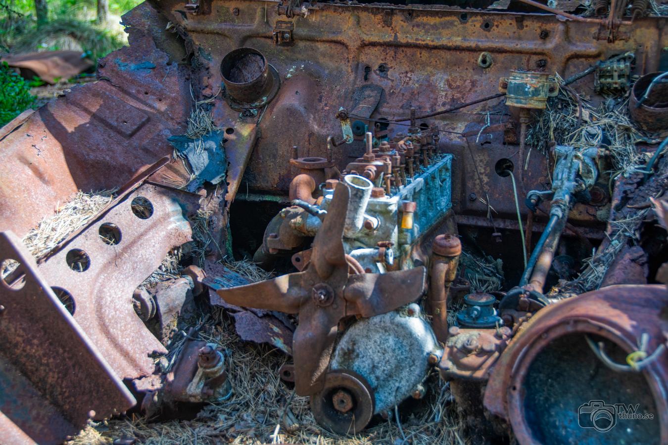 Car scrap yard Bilkyrkogården Småland