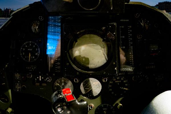 Cockpit Saab 35 Draken