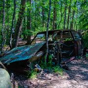 Car scrap yard