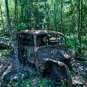 Car scrap yard