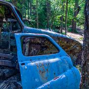 Car scrap yard